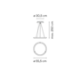 Vibia Halo Circular - Pendelleuchte - 2330