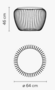 Vibia Meridiano 4715 LED Aussenleuchte - 4710