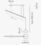 Vibia North 5670 - Pendelleuchte - 5672