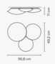 Vibia Puck - Deckenleuchte - 5437