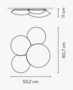 Vibia Puck - Deckenleuchte - 5442