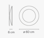 Vibia Puck Wall Art - Wandleuchte - 5476