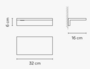 Vibia Suite - Wandleuchte - 6035