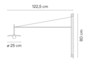 Vibia Tempo 5756 bis 5761 Wandleuchte - 5756/5757