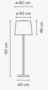 Vibia Wind - Steh  Aussenleuchte - 4057