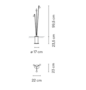 Vibia Brisa 4635 - Aussenleuchte