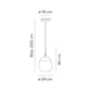 Vibia Tempo - Pendelleuchte: 5778