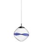 Lumina Pendelleuchte Aether von Lumina Tiefblaues Blütenblatt, 3000 K