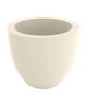 Vondom Blowl Pot Ø50x43 - Lacquered Ecru
