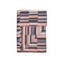 Røros Tweed Lammwolldecke Ida 135 x 200 cm von Røros Tweed Rosa Blue