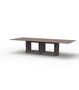 Vondom Vela Table XL 300X120X72-HPL Black Edge - Basic-Bronze