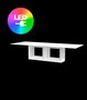 Vondom Vela Table XL 300X120X72-HPL Black Edge - RGBW LED-Hielo