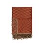 Røros Tweed Lammwolldecke Isak 150 x 210 cm von Røros Tweed Red Sumac