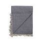 Røros Tweed Lammwolldecke Kattefot 140 x 220 cm von Røros Tweed Mitternachtsblau