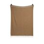 Røros Tweed Lammwolldecke Kattefot 140 x 220 cm von Røros Tweed Gebranntes Ocker
