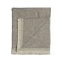 Røros Tweed Lammwolldecke Una 150 x 200 cm von Røros Tweed Grau