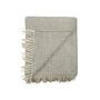 Røros Tweed Lammwolldecke Vega 150 x 210 cm von Røros Tweed Grau