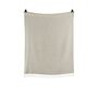Røros Tweed Lammwolldecke Vega 150 x 210 cm von Røros Tweed Grau