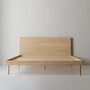 Kalon Simple Bed - Esche