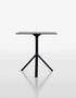 Plank Miura Table, eckig schwarz