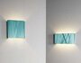 Fambuena Viereckige Dress Wandlampe