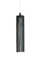 Fambuena Swing XL Hängelampe / Baumwolle, Metall - Schwarz