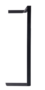 Fambuena Plié Stehlampe - Schwarz