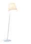 Fambuena Excéntrica Stehlampe / Stoff - Weiss