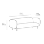 Eno Studio Moïra 3 Seat Sofa