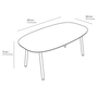 Eno Studio Ombree Table - Natural