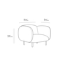 Eno Studio Moïra Armchair
