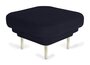 Eno Studio Cornice Ottoman Velvet - Night Blue