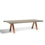 Kettal Vieques Esstisch Teak 270x101cm - Sanded Taupe/Gestell Teak 