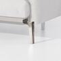 Kettal BOMA 3-Sitzer Bank - Standard Fuß, Silver Boma