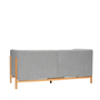 Hübsch  Moment 2 Sitzer Sofa von Hübsch GrauHübsch  Moment 2 Sitzer Sofa von Hübsch Grau