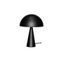 Hübsch  Mush Tischlampe Mini von Hübsch Schwarz