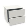 Müller Small Living Nachttisch Kombination 10 Aventa von Müller Small Living Weiss