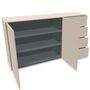 Müller Small Living Sideboard Kombination 4 Aventa von Müller Small Living Kaschmirgrau