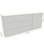 Müller Small Living Sideboard Kombination 1 Aventa von Müller Small Living Weiss