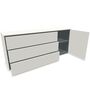 Müller Small Living Sideboard Kombination 1 Aventa von Müller Small Living Weiss