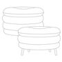 Richard_Lampert_Fat_Tom_Pouf_Outline