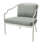 Emu Como Loungesessel-1204-23 Weiss-1204-1206-900-09 Salbeigrun