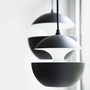 Leuchte Here comes the Sun Schwarz DCW Editions