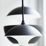 Leuchte Here comes the Sun Schwarz DCW Editions