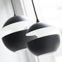Leuchte Here comes the Sun Schwarz DCW Editions