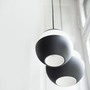 Leuchte Here comes the Sun Schwarz DCW Editions