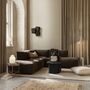 Ferm Living Calm Cushion Large B: 80 cm / H: 80 cm, Camel / SchwarzFerm Living Calm Cushion Large B: 80 cm / H: 80 cm, Camel / Schwarz