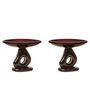 Ferm Living Etagere Damo Glass Centrepiece von Ferm Living Dark Grape