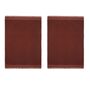 Ferm Living Decke Weaver von Ferm Living  Red Brown