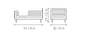 Oeuf Classic Toddler Bed